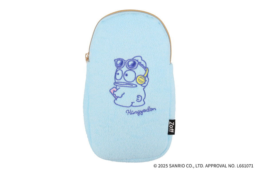 Zoff/Zoff|はぴだんぶい ソフトポーチケース ハンギョドン モデル【3,300円(税込)以上で送料無料】 Zoff/Zoff|はぴだんぶい ソフトポーチケース ハンギョドン モデル【3,300円(税込)以上で送料無料】