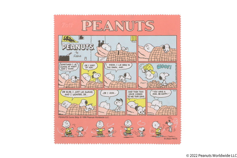 Zoff PEANUTS COLLECTION クリーニングクロス