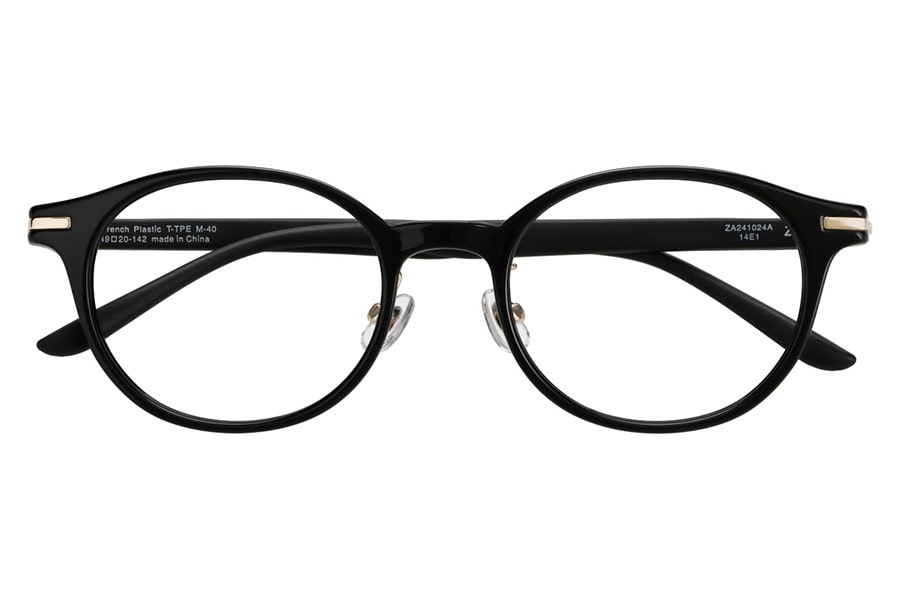 コンビネーションフレームのボストン型/FASHION RUBBER COMBI