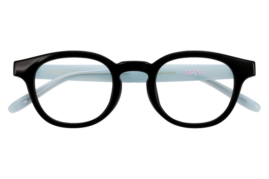 ウェリントン・ブラウン(クリア)のメガネ