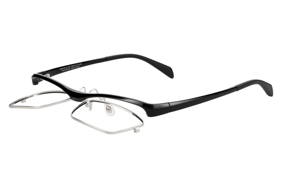 【送料無料】人気のFLIPUPシリーズに新型モデルが登場！"跳ね上げ部分が下がりにくい" 新構造の跳ね上げ眼鏡新登場。従来の跳ね上げ眼鏡で課題とされてきた「跳ね上げ部分が下がる」と