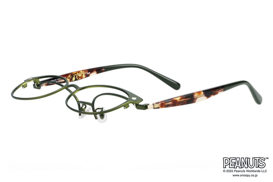 ZOE品 Zoff│PEANUTS COLLECTION/FLIP UP(跳ね上げ式メガネ)（ZF252020-64F1