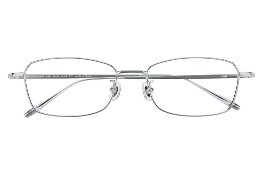 トレンド感のあるウェリントン型チタンフレーム（ZG253006-15F1