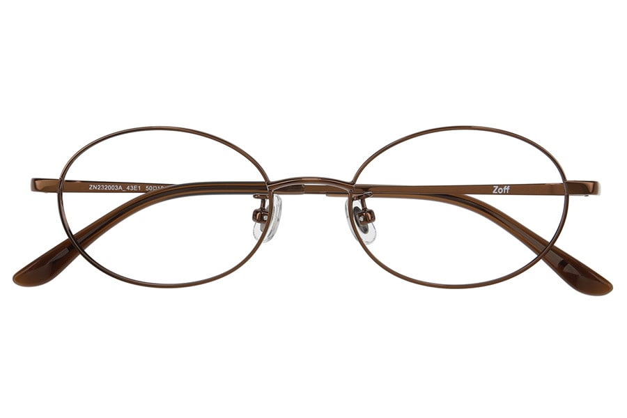 オーバル型メガネ 3個セット シンプルデザインで細身なオーバル型/BASIC METAL（ZN232003-43E1