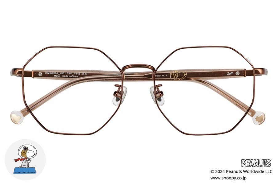 スペシャルプライス]Zoff│PEANUTS COLLECTION 4［ASTRONAUT model