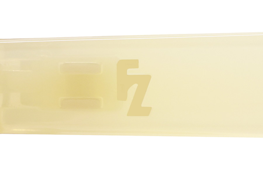 ウェリントン・ブラウン(クリア)のメガネ