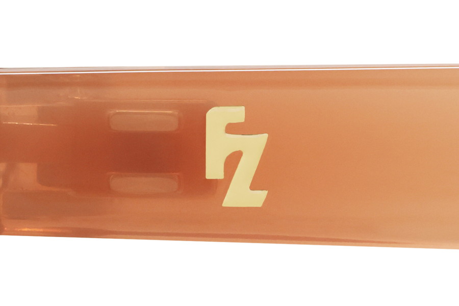 ウェリントン・ブラウン(クリア)のメガネ