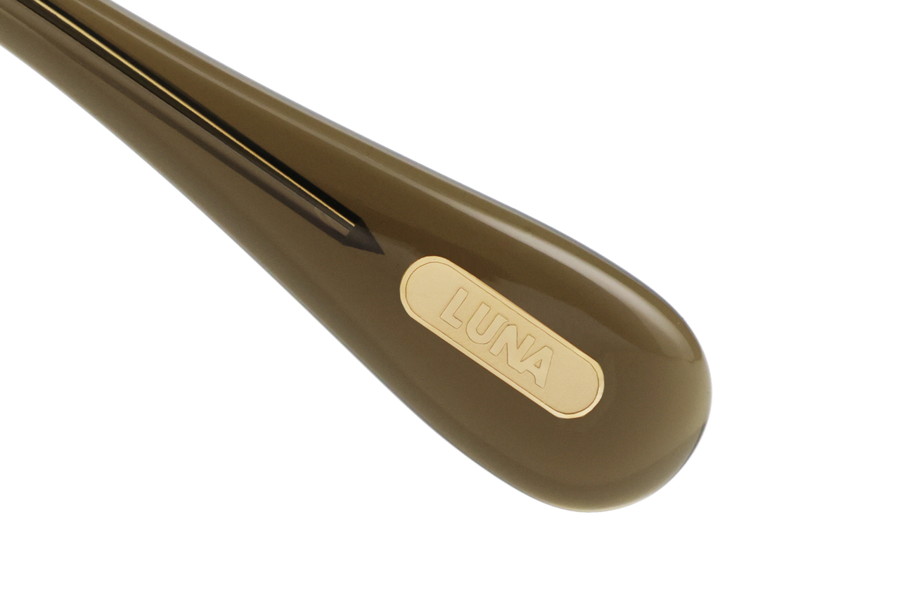 ウェリントン・ブラウン(クリア)のメガネ