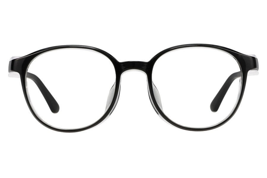 ブラック ボストンの花粉対策メガネ