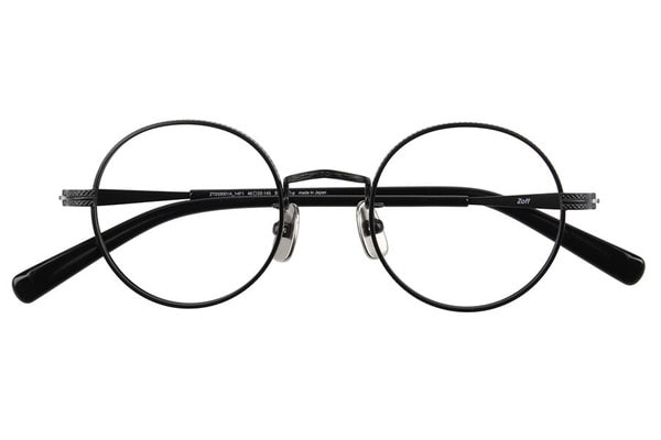 ブラック・ラウンドの日本製メガネ