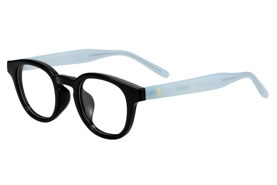 ウェリントン・ブラウン(クリア)のメガネ