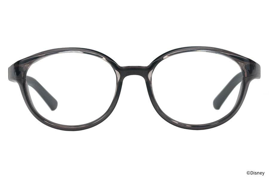 グレー(クリア)　スクエアのキッズ用花粉メガネ