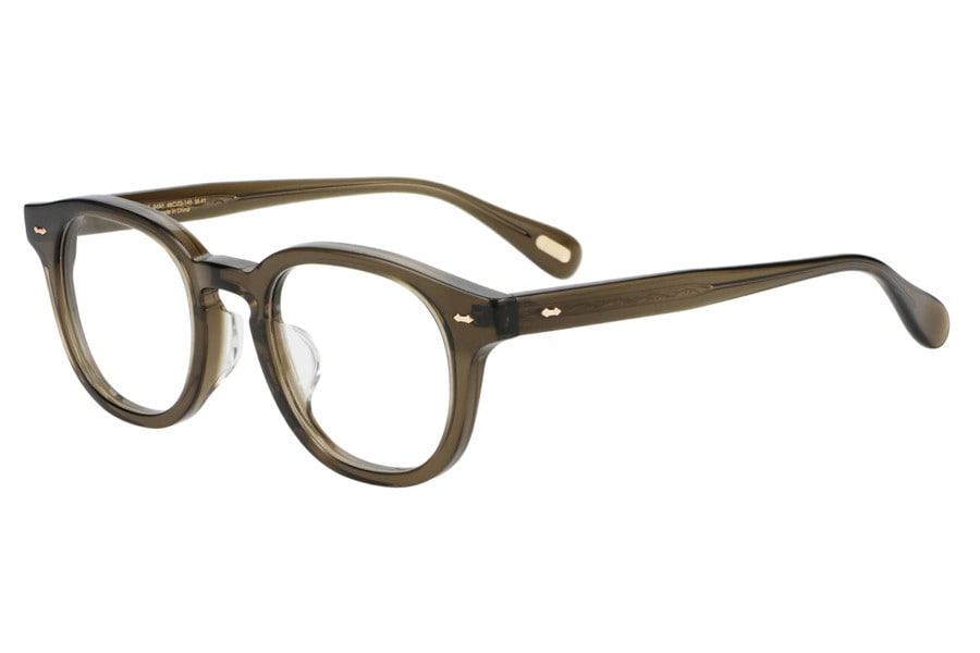 ウェリントン・ブラウン(クリア)のメガネ