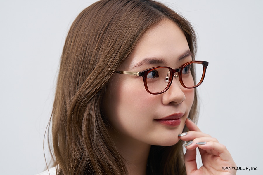 Zoff | にじさんじ ローレン・イロアスモデル メガネ（ZN261017-43A1