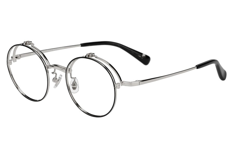 ブラック ラウンドのメガネ