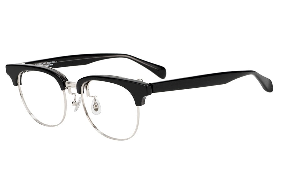 ブラック ボストンのメガネ