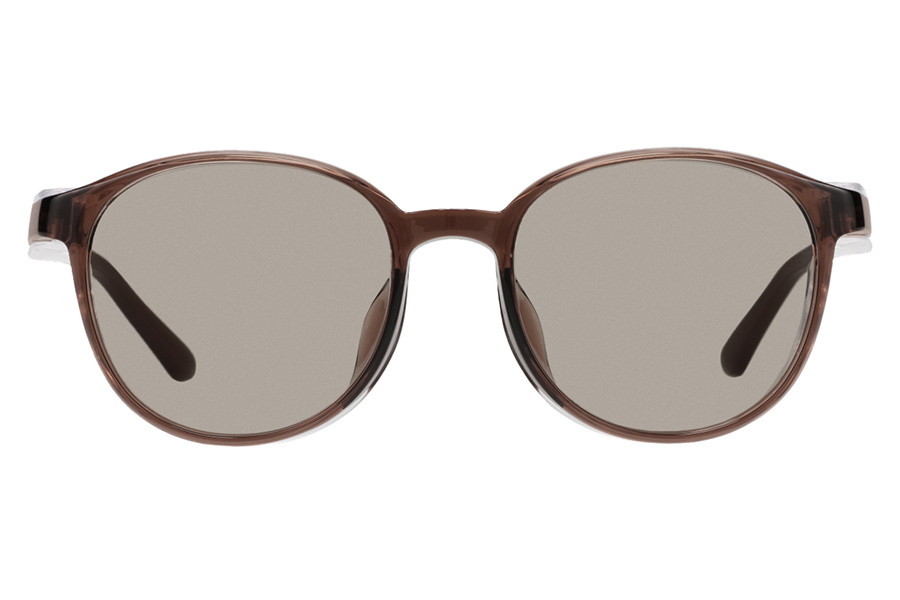 ブラウン(クリア)　ボストンの花粉対策サングラス