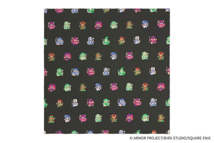 Zoff｜DRAGON QUEST 職業ドット メガネ拭き（DQ40TH-CLOTH-JO