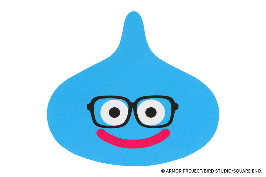 Zoff｜DRAGON QUEST スライム メガネ拭き（DQ40TH-DCC-SL）｜メガネの