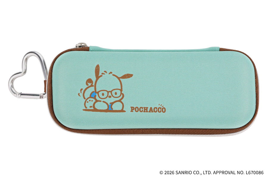 Zoff│Pochacco セミハードケース（SNRO-PC-CASE-LGR）｜メガネのZoff