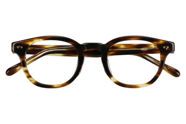 ウェリントン・ブラウン(クリア)のベストセラーのメガネ