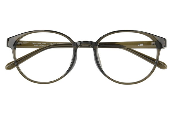 Zoff メガネ　ZY222012_H15E1 度なし　413A アウトレット価格]WOMEN'S BASIC(アウトレット店舗限定商品)（ZA221033