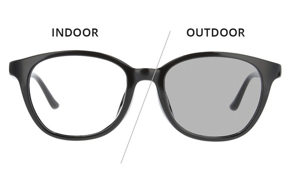 2024年春　Zoff購入　新品未使用　薄型レンズ度入りメガネ スペシャルプライス]TREND SUNGLASSES(度なし調光レンズ搭載