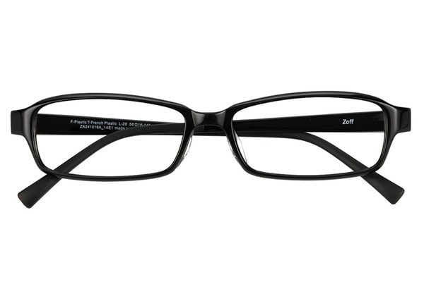 Zoff 洗練された印象のメタルフレーム ZK192002-14E1 ブラック アウトレット価格]洗練された印象のメタルフレーム（ZP222008-14E1