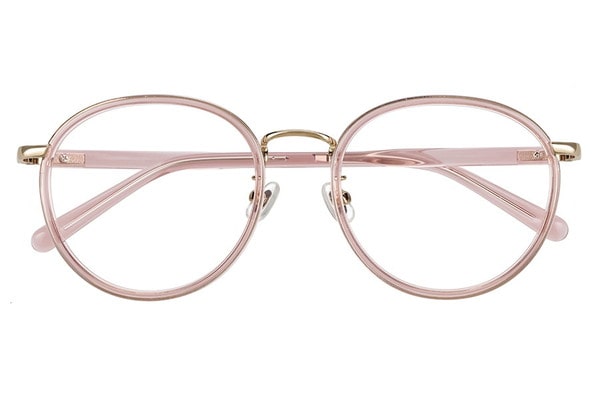 ボストン・ピンク(クリア)のSNSで話題のメガネ