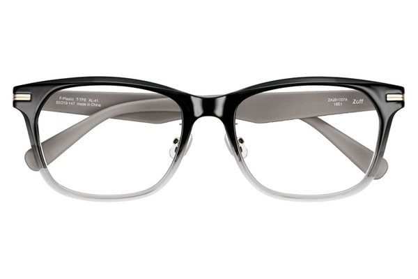 ウエリントン・ブラック(グラデ)のメガネ