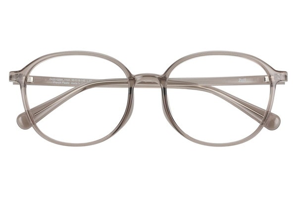 ウェリントン・グレー(クリア)のメガネ