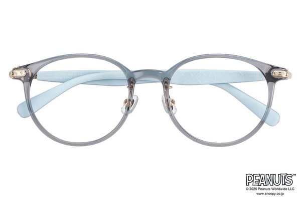 ボストン・グレー(クリア)・メガネ