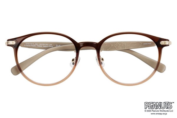 ボストン・ブラウン(グラデ)・メガネ