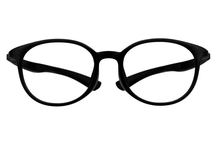 ボストン・ブラック(マット)のメガネ