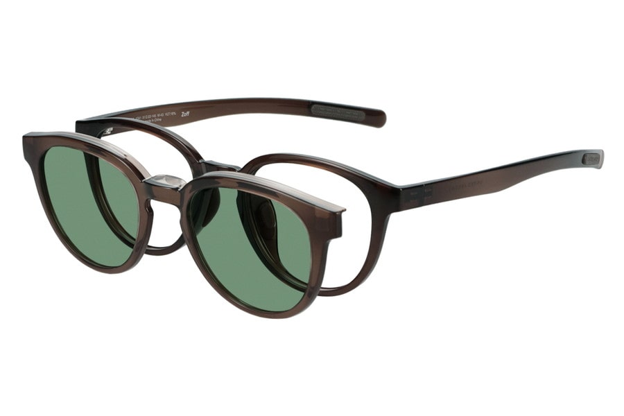 ボストン・ブラウン(クリア)のサングラス