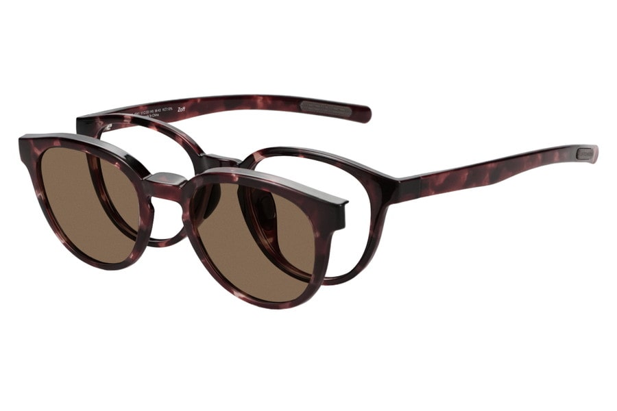 ボストン・ブラウン(デミ柄)のサングラス