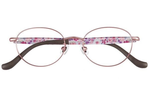 スペシャルプライス]花柄のテンプルが華やかなメタルフレーム/WOMEN'S