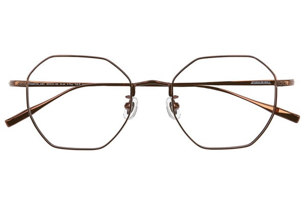 ✴︎美品✴︎ Zoff SMART ブラウン 四角形メガネ　度付き スペシャルプライス]Zoff｜STUDIO SEVEN（ZF233012-43E1）｜メガネの
