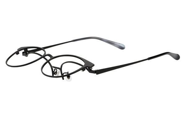 顔馴染み良い、ボストン型FLIP UP(跳ね上げ式)メガネ（ZF242014-43F1
