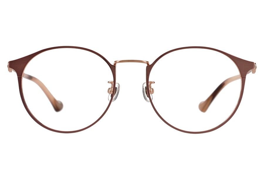 ボストン・ピンク(マット)のメガネ