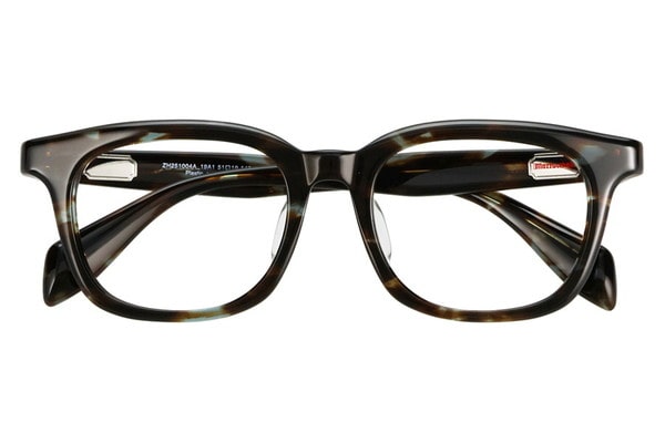 zoff メガネ　ウェリントン グレージュ　薄型非球面　ブルーライトカット　眼鏡 美しい透明感が特徴のウェリントン（ZH251004-19A1）｜メガネのZoff
