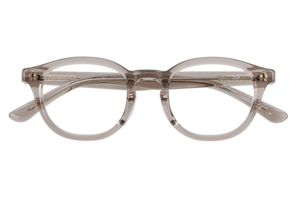 ウエリントン・グレー(クリア)のスモールサイズのメガネ