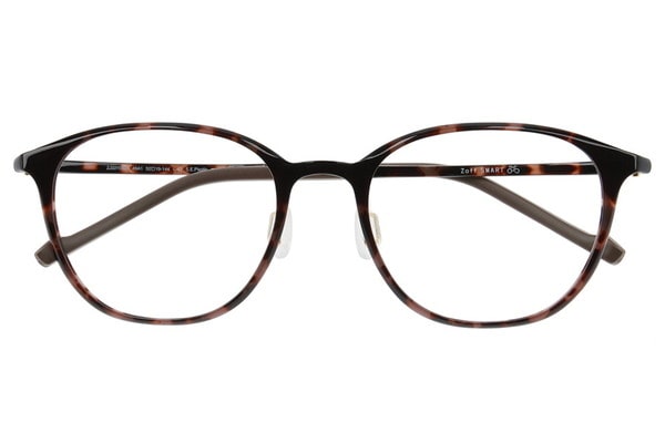 ボストン・ブラウン(デミ柄)のメガネ