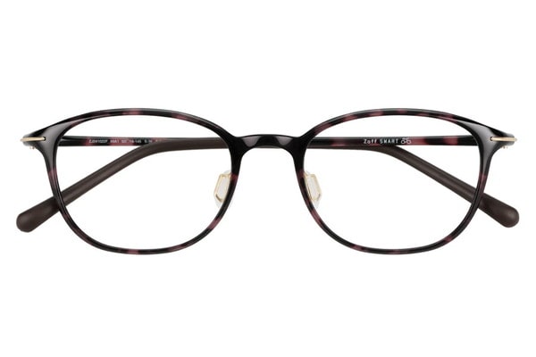 ウエリントン・ブラウン(デミ柄)のメガネ