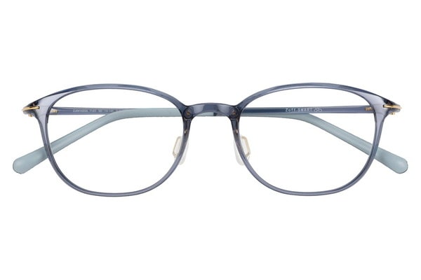 ウエリントン・ブルー(クリア)のメガネ