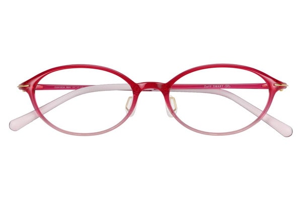 オーバル・パープル(グラデ)のメガネ