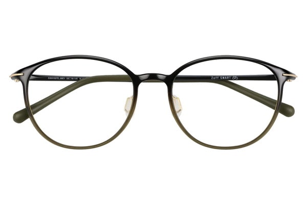 ボストン・グリーン(グラデ)のメガネ