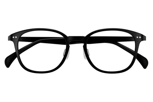 ウエリントン・ブラック(マット)のメガネ