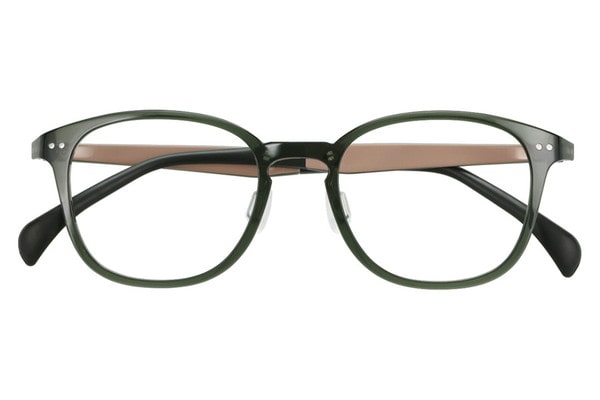 ウエリントン・グリーン(オリーブ)のメガネ