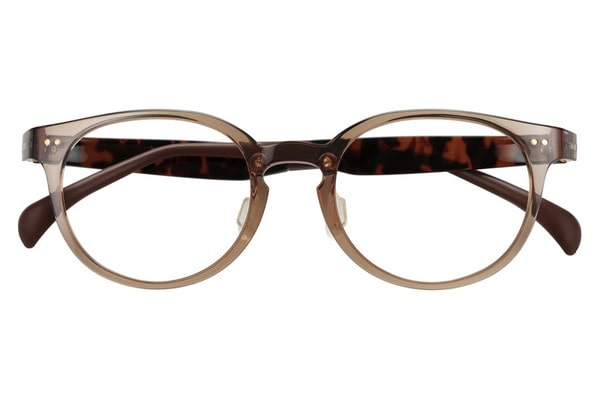 ボストン・ブラウン(ベージュ)のメガネ